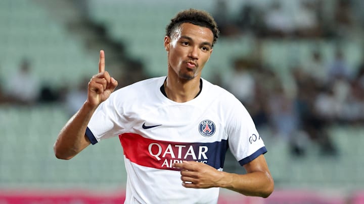 Hugo Ekitike, attaquant du PSG