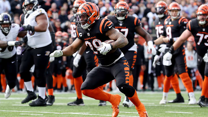 Joe Mixon está en su quinta temporada con los Bengals 
