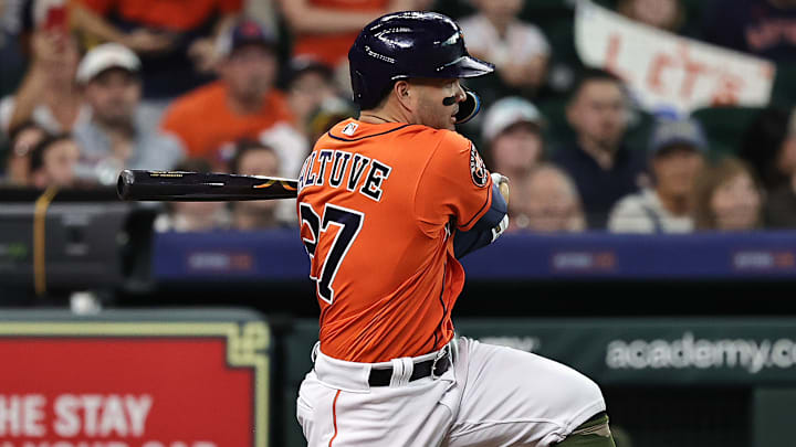 Altuve se fue de 4-0 ante los Atléticos