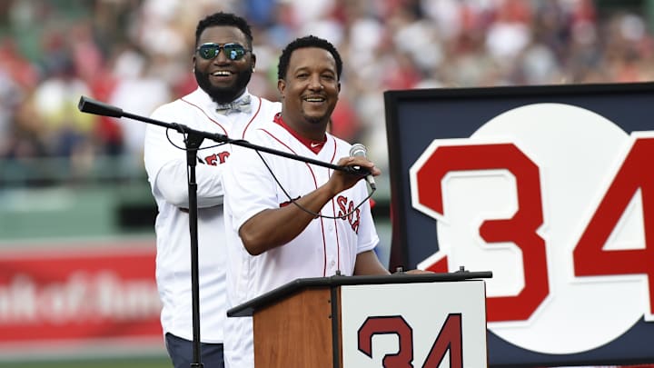 Boston Red Sox tiene a los dominicanos Pedro Martínez y David Ortiz entre sus leyendas 