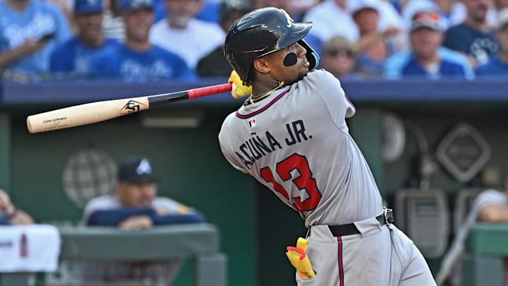 Ronald Acuna Jr. is a great bet to hit a home run on Saturday night against the Guardians.