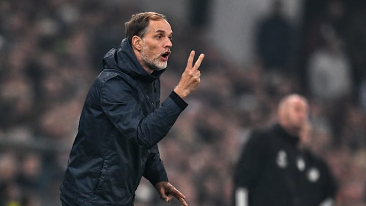 Thomas Tuchel auf der Pressekonferenz vor dem Duell mit Freiburg