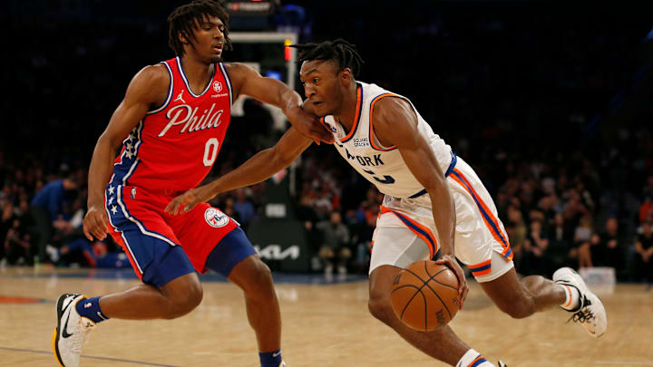 Philadelphia 76ers v New York Knicks