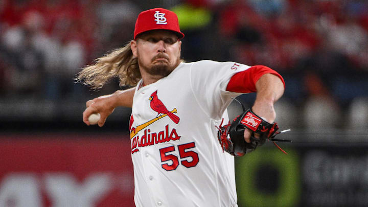 St. Louis Cardinals pitcher Ryne Stanek