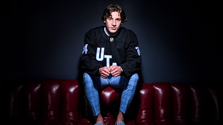 2024 Upper Deck NHL Draft - Portrait of Cole Beaudoin of the Utah Hockey Club