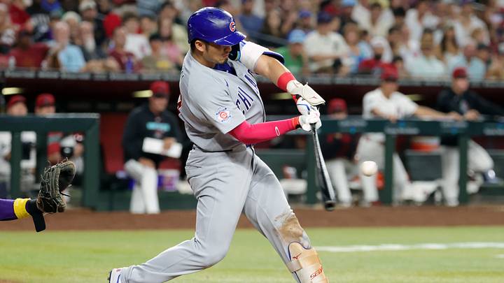 Aug 25, 2026; Phoenix, Arizona, USA; Chicago Cubs outfielder Seiya Suzuki against the Arizona Diamondbacks at Chase Field. Mandatory Credit: Mark J. Rebilas-Imagn Images Aug 25, 2026; Phoenix, Arizona, USA; Chicago Cubs outfielder Seiya Suzuki against the Arizona Diamondbacks at Chase Field. Mandatory Credit: Mark J. Rebilas-Imagn Images