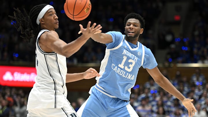 UNC basketball forward Jalen Washington