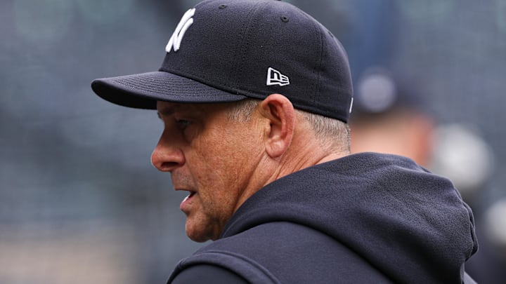 New York Yankees manager Aaron Boone.