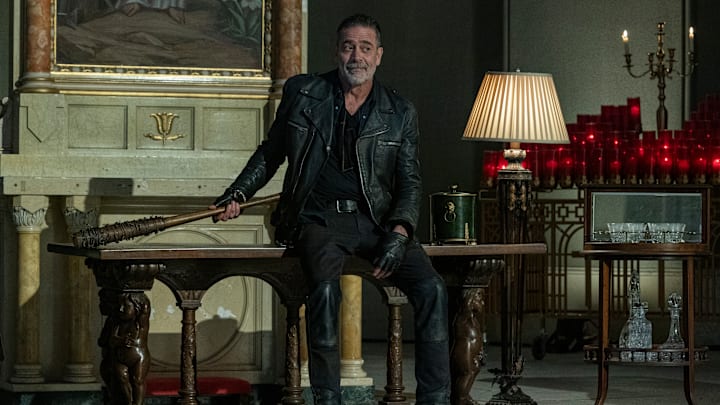 Jeffrey Dean Morgan as Negan - The Walking Dead: Dead City _ Season 2, Episode 1 - Photo Credit: Robert ClarkAMC