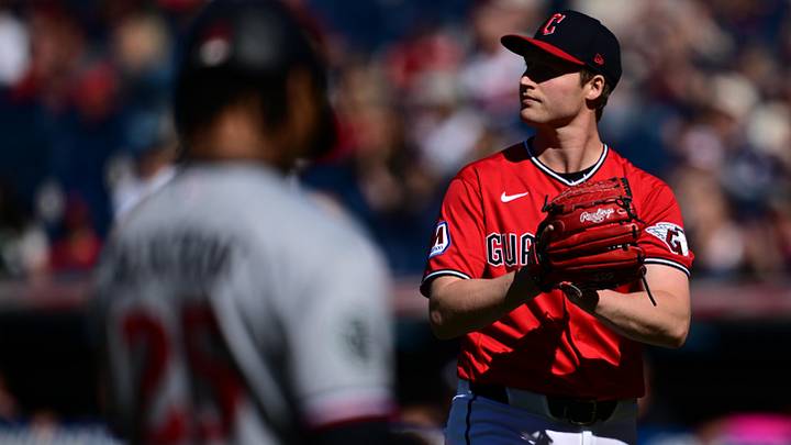 May 10, 2026: Cleveland Guardians relief pitcher Tim Herrin (29) reacts while walking to the dugout during the ninth inning against the Minnesota Twins at Progressive Field. May 10, 2026: Cleveland Guardians relief pitcher Tim Herrin (29) reacts while walking to the dugout during the ninth inning against the Minnesota Twins at Progressive Field.