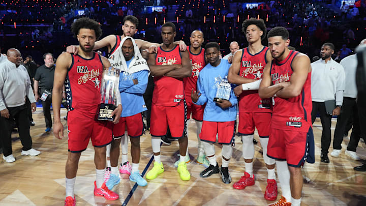 Team Stars defeated Team Stripes in the championship game.