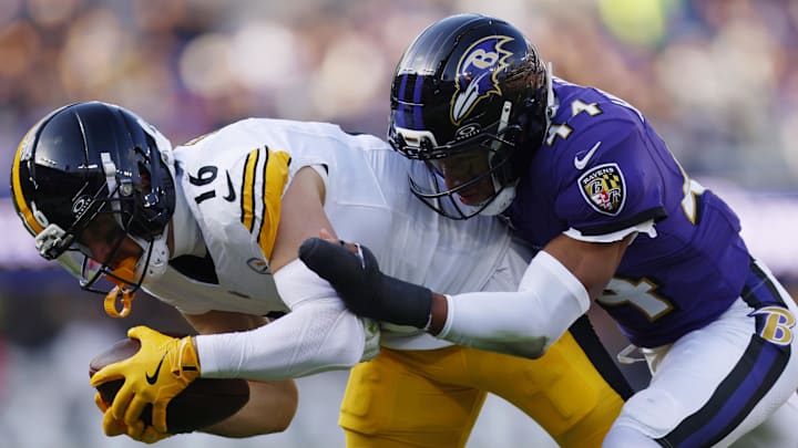 The Steelers are home underdogs to the Ravens in NFL Week 18 action. The Steelers are home underdogs to the Ravens in NFL Week 18 action.