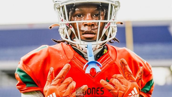 Jones Tigers quarterback Dereon Coleman.