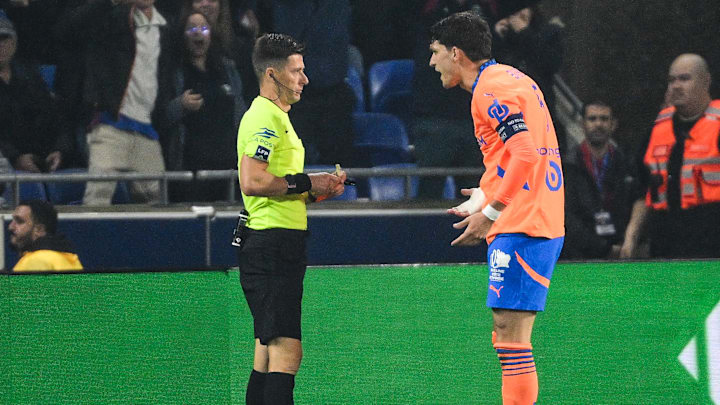 L'expulsion de Balerdi durant l'Olympico