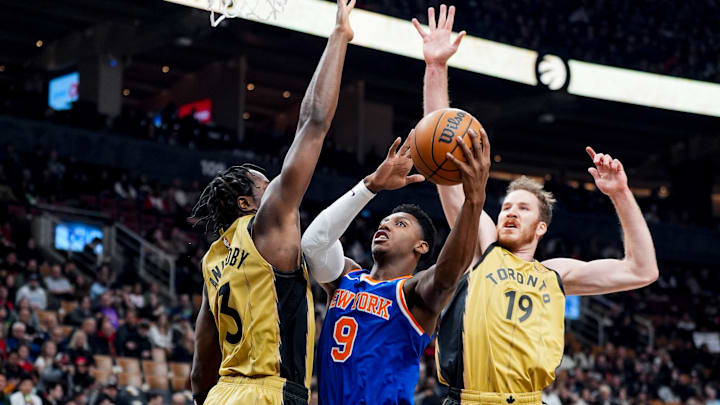 New York Knicks v Toronto Raptors