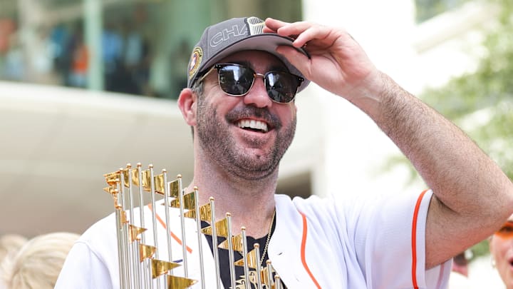 Justin Verlander, Houston Astros World Series Parade