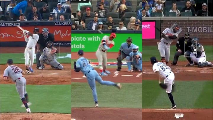 Jazz Chisholm Jr., Bryce Harper and Colton Cowser all hit home runs on Tuesday night.