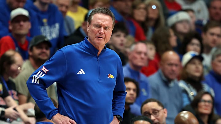 Kansas basketball coach Bill Self Kansas basketball coach Bill Self