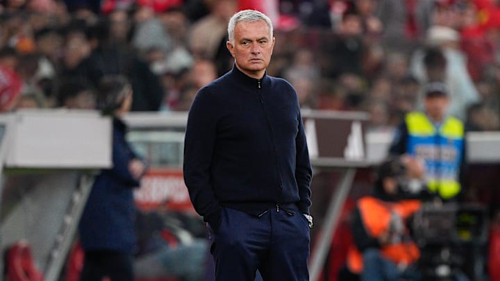 Jose Mourinho, SL Benfica Coach seen in action during Liga