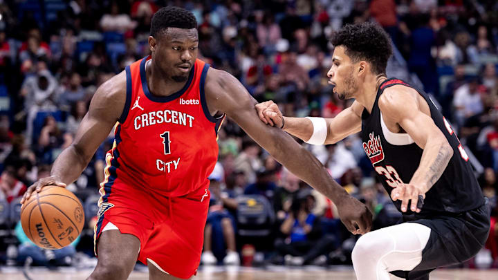 New Orleans Pelicans forward Zion Williamson.