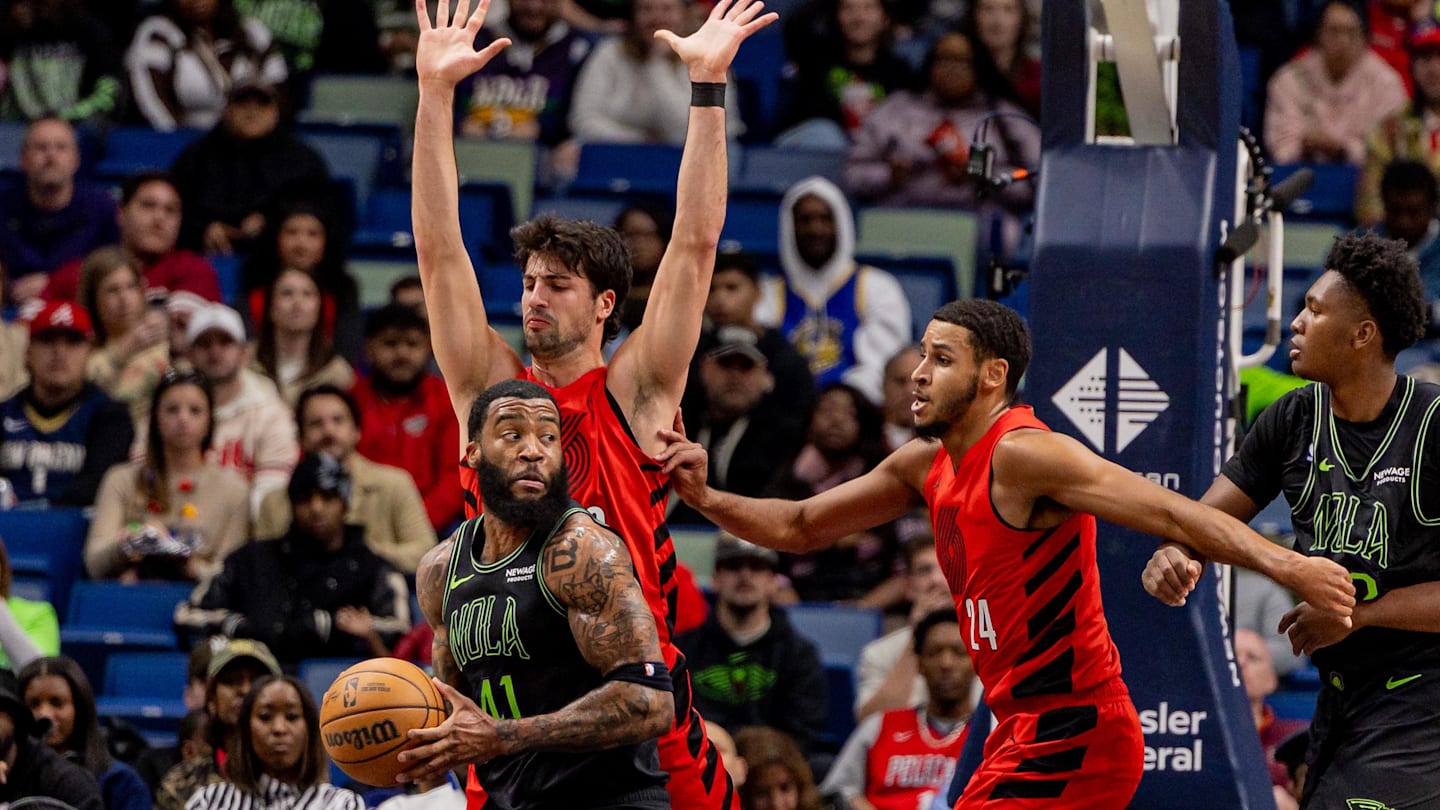 Blazers Big Man Depth Embarrassed in Pelicans Loss With Yang, Clingan, Williams Out