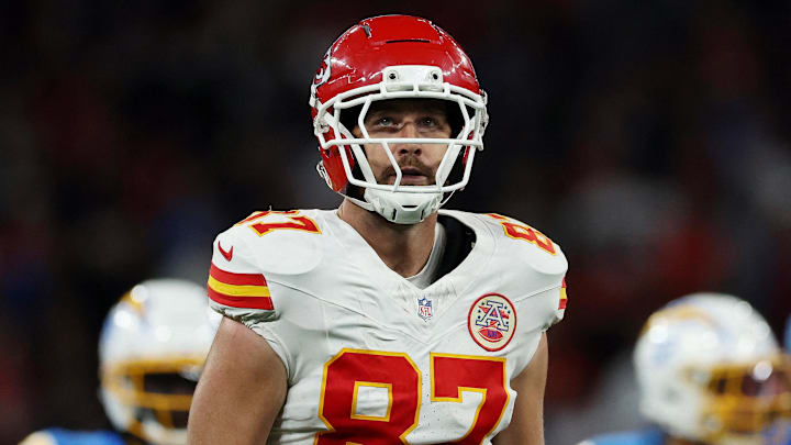 Travis Kelce had a strong message for the Chiefs on his podcast with a Super Bowl rematch looming. Travis Kelce had a strong message for the Chiefs on his podcast with a Super Bowl rematch looming.