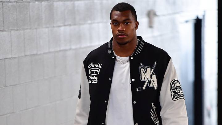 Nov 12, 2023; Paradise, Nevada, USA; Las Vegas Raiders defensive end Tyree Wilson (9) arrives before playing against the New York Jets at Allegiant Stadium. Mandatory Credit: Gary A. Vasquez-USA TODAY Sports Nov 12, 2023; Paradise, Nevada, USA; Las Vegas Raiders defensive end Tyree Wilson (9) arrives before playing against the New York Jets at Allegiant Stadium. Mandatory Credit: Gary A. Vasquez-USA TODAY Sports