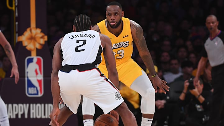 Kawhi Leonard, LeBron James