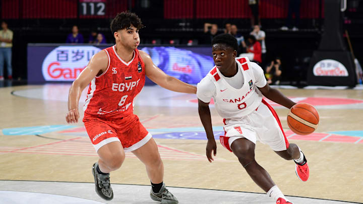 Syracuse basketball recently entered the recruitment of 2026 4-star point guard Miles Sadler. He may visit SU at some point.