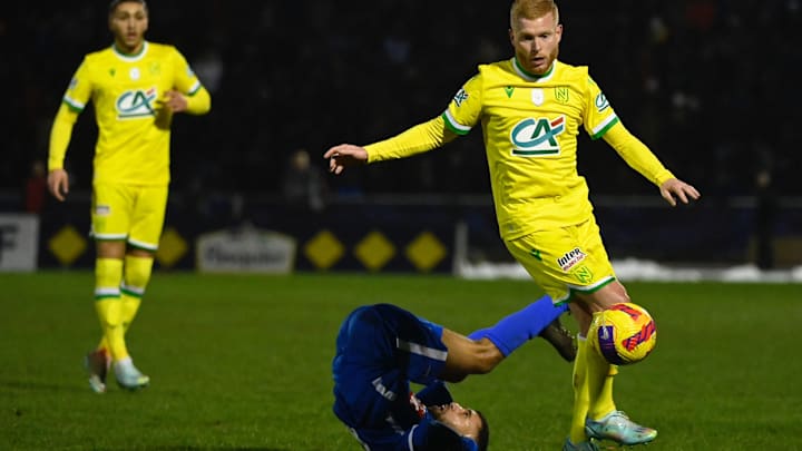 Florent Mollet a inscrit son premier but avec le FC Nantes.