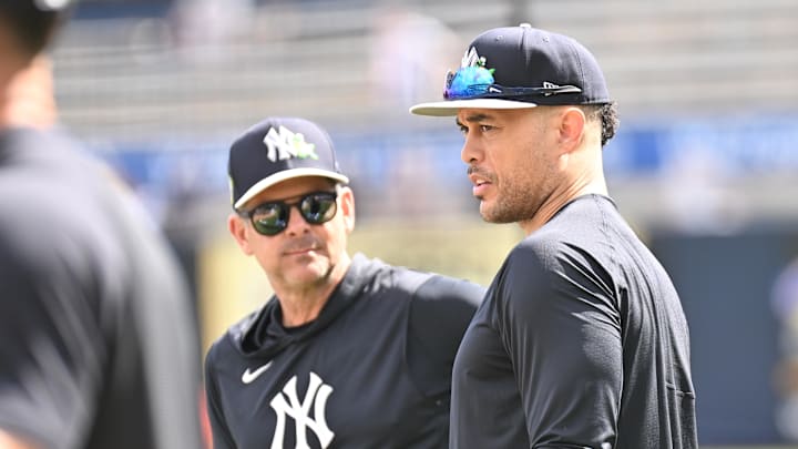 Giancarlo Stanton isn’t doing much snacking at spring training.