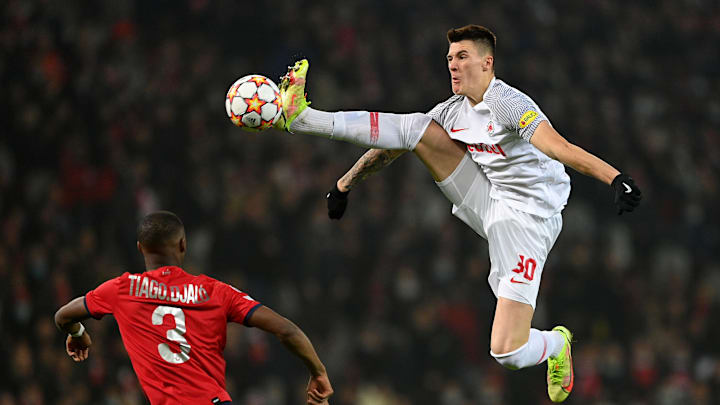 Benjamin Sesko ist ins Visier des BVB geraten