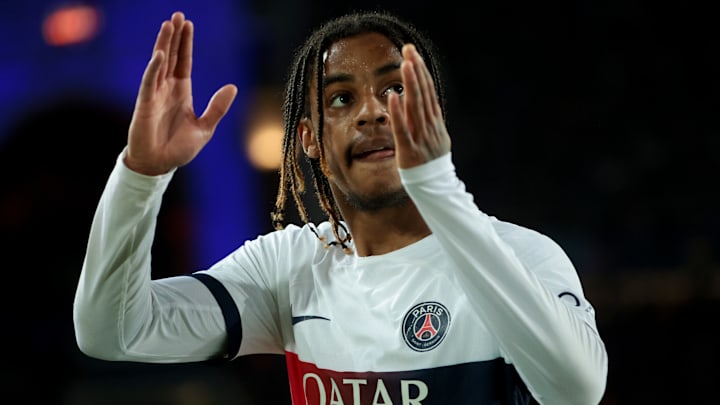 Bradley Barcola brille en ce moment avec le PSG.