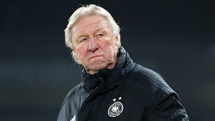 Horst Hrubesch konnte mit dem letzten Spiel nicht zufrieden sein - dennoch führte er das DFB-Team in das Halbfinale