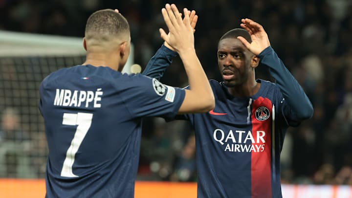 Ousmane Dembele und Kylian Mbappe
