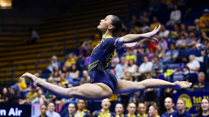Cal gymnast Tonya Paulsson 