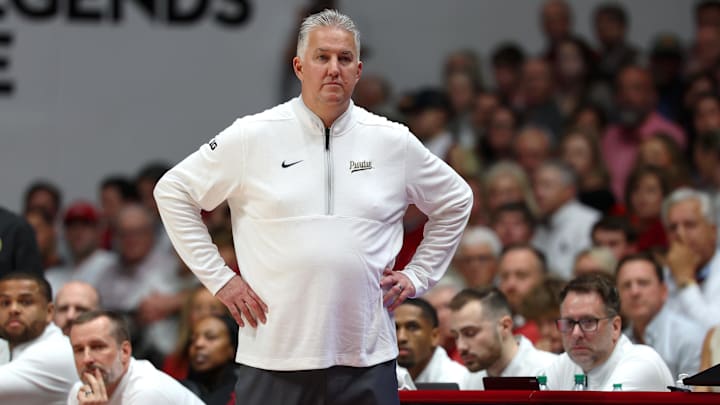 Purdue Boilermakers head coach Matt Painter.