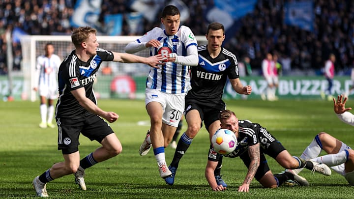Ibrahim Maza war gegen Schalke kaum zu stoppen