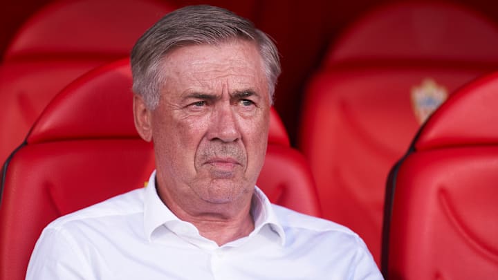 Carlo Ancelotti a été furieux durant le match.