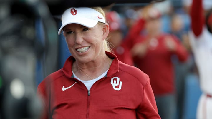 Oklahoma coach Patty Gasso Oklahoma coach Patty Gasso