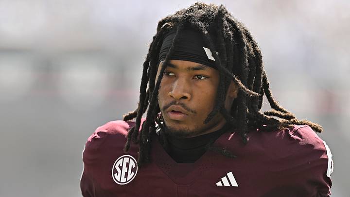 Texas A&M Aggies wide receiver Ashton Bethel-Roman (8) looks on prior to the game against Arizona State Sun Devils at Kyle Field. Texas A&M Aggies wide receiver Ashton Bethel-Roman (8) looks on prior to the game against Arizona State Sun Devils at Kyle Field.