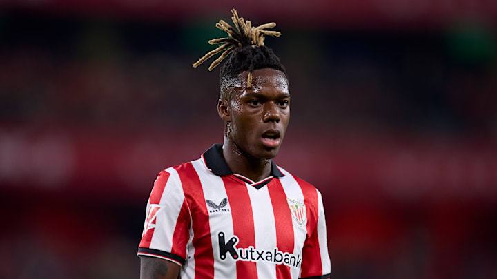 Nico Williams à Bilbao.