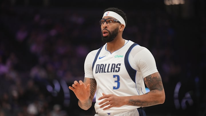 Dallas Mavericks forward Anthony Davis.