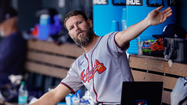 Atlanta Braves starting pitcher Chris Sale