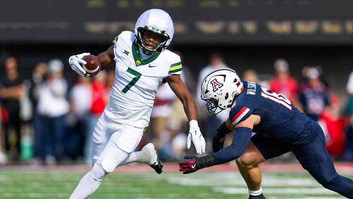 Baylor transfer running back Bryson Washington (7) is physically ready to take the Auburn starting role next season. Baylor transfer running back Bryson Washington (7) is physically ready to take the Auburn starting role next season.