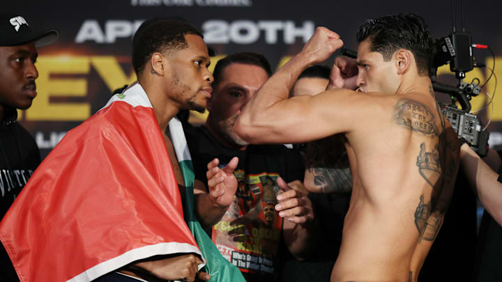 Devin Haney v Ryan Garcia - Weigh-in