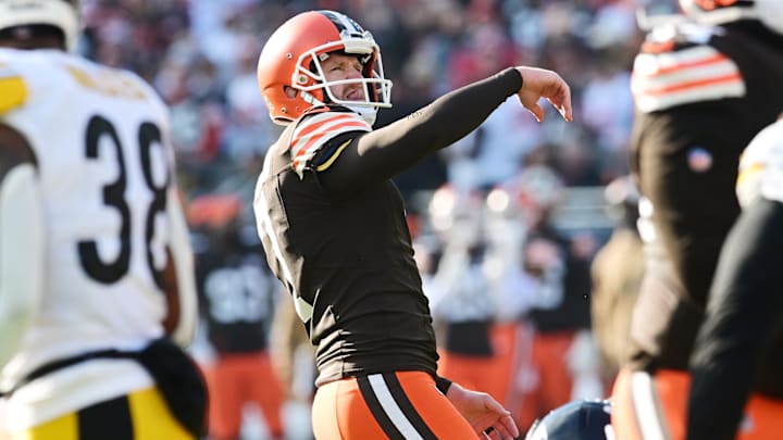 Browns fans shouldn't count on kicker Dustin Hopkins spending his post-playing days in Cleveland. 