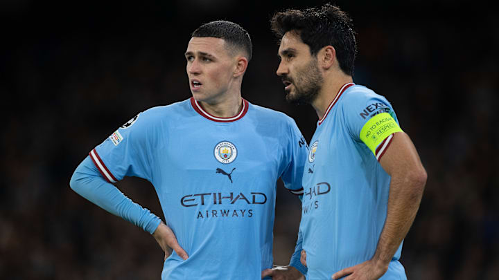 Phil Foden e Gündogan atuaram na Copa do Mundo do Catar