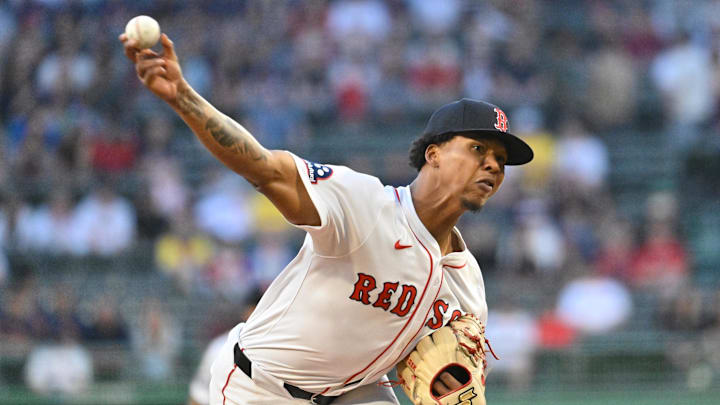 Boston Red Sox starting pitcher Brayan Bello has led the Sox to a 3-0 record this season.