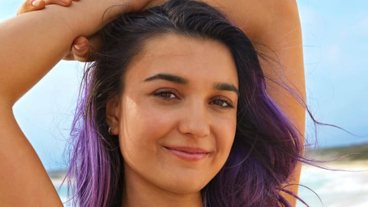 Brenna Huckaby was photographed by James Macari in Aruba. Brenna Huckaby was photographed by James Macari in Aruba.